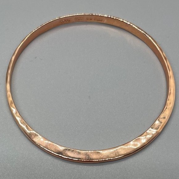 575. EUC RLM Studio Robert Lee Morris Copper Bangle Bracelet - Picture 4 of 7
